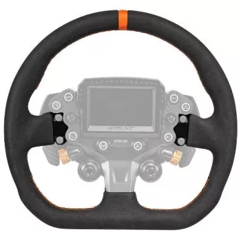 Simagic ZS-320CD Alcantara kormánykerék-koszorú, 320mm, D-forma, 6x70mm PCD, agy nélkül
