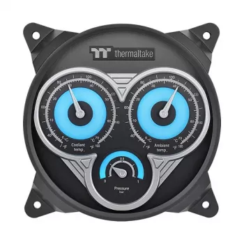Thermaltake Pacific TF3 folyadékhűtés-rendszer műszerfal fekete