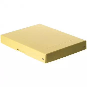FALKEN PURE tárolódoboz 500 lap pasztellsárga 24,0 x 32,0 x 4,0 cm, 1 db (22001928000F)