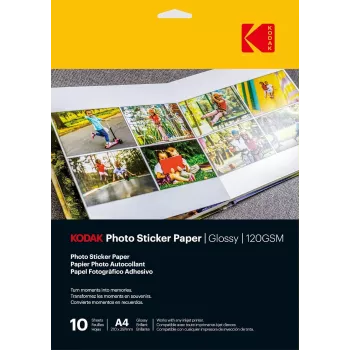 Kodak fotómatrica papír fényes 120gsm A4 10 lap (3510645)