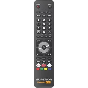 Superior Electronics Freedom univerzális programozható távirányító fekete SUPTUB003