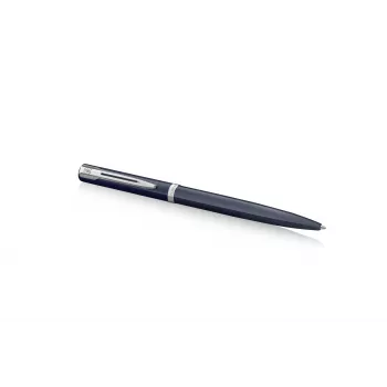 Waterman Impression golyóstoll – kék lakk, króm díszgyűrű, közepes hegy, ajándékdoboz 2225468