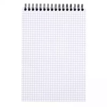 Rhodia No. 16 A5 kockás spirálos jegyzetfüzet, fekete 165009C