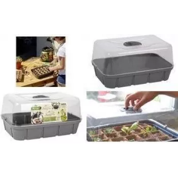 EDA mini melegház L méret antracit 15,7L 560x250x240mm 013933 G.ANT CX
