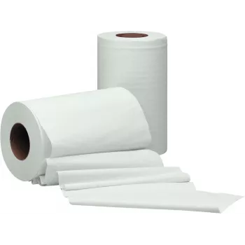 TORK Reflex többcélú tisztítógörgő, 2 rétegű, fehér, 67 m, perforált, mintázatlan, 1 tekercs (473474)