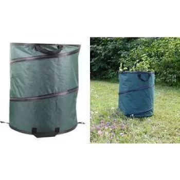 EDA Gartensack POP UP 117L sötétzöld kerti hulladékzsák 010531 V.CA