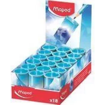 Maped ARCTIC fém ceruzahegyező forgácstartóval, display doboz 18 darabbal 046025