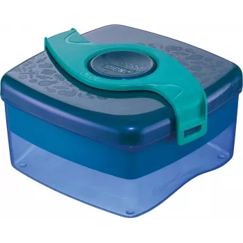 Maped PICNIK ORIGINS uzsonnadoboz 1,4L aqua, 2 rekeszes, kivehető edénnyel és elválasztóval 870108