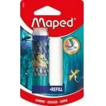Maped DRAGON Twist-Out műanyag radír utántöltéssel, rúzs formátum, buborékcsomagolás 152024