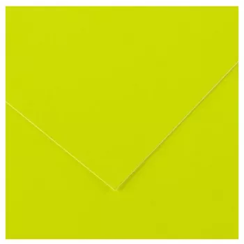 Canson Vivaldi színes papír, 500 x 650 mm, 250 g/m², neon sárga, 25 lap (C200403809)