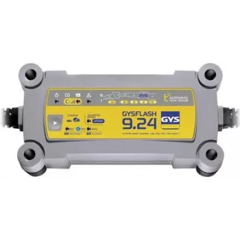 GYS FLASH 9.24 automatikus akkumulátortöltő 6V/12V/24V 9A/9A/6A 029477