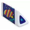 Maped Pyramide PIXEL PARTY műanyag radír, fehér, ftalát- és PVC-mentes, háromszögletű keresztmetszet, 24 darabos displaydoboz 119523