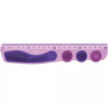 Maped KIDY learn CONCENTRATION rugalmas vonalzó 200 mm lila PET 277901