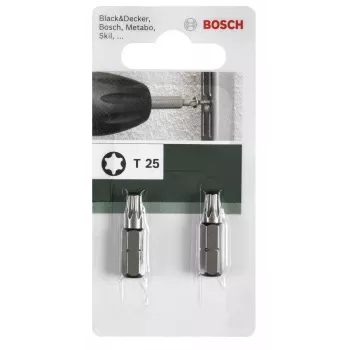 Bosch Torx bit T 8 C 6,3 2 db (2609255931)