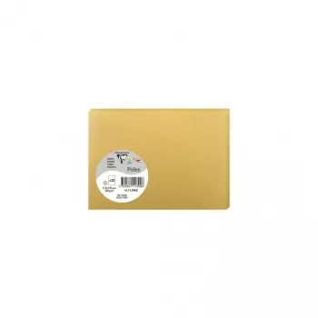Pollen by Clairefontaine C6 kártya, arany, 210 g/m², pH-semleges, savmentes, 110 x 155 mm, 1 darab (111390C)