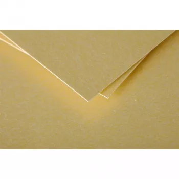 Pollen by Clairefontaine C6 kártya, arany, 210 g/m², pH-semleges, savmentes, 110 x 155 mm, 1 darab (111390C)