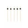 PAPSTAR finger food nyárs Black Pearl, 125 mm, bambusz, 200 darab 11300