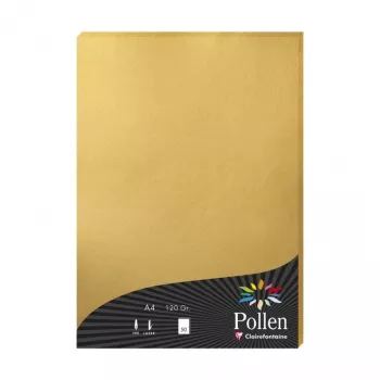 Clairefontaine Pollen A4 Gold 120gsm papír - 25 lap 4200C