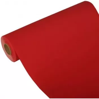 PAPSTAR ROYAL Collection piros tissue asztalfutó, 400 mm x 24 m, tekercs 84312