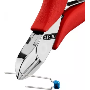 KNIPEX 77 01 115 Electronic Super Knips® oldalvágó, VDE szigetelt, 115 mm