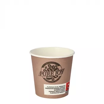 PAPSTAR papírpohár Pure Joy, 0,1 l, Ø 6 cm, PLA bevonattal (87866)