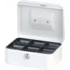 MAUL pénztárca fehér 200x170x90 mm acél hengerzárral és 2 kulccsal 56102-02