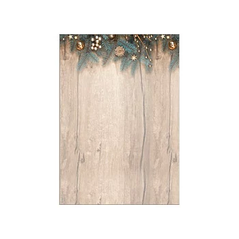 SIGEL karácsonyi levélpapír Golden Greens minta DIN A4 - 90 g/m² - A4 (DP664)