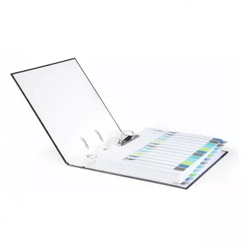 DURABLE 679627 A4+ polipropilén üres regiszter, többszínű, álló formátum, 0,27 mm, 11 lyukú univerzális kivágás