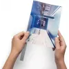 DURABLE A5-ös szorítólécek 3 mm, átlátszó, 100 darab 291019