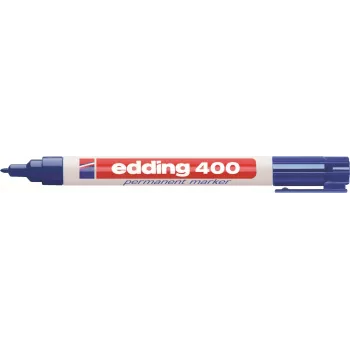 Edding 400 permanent marker készlet 4-400-4-1999, fekete/piros/kék/zöld, vízálló