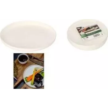 PAPSTAR cukornád tányér pure Ano, kerek, Ø 16 cm, fehér, 6 darab (89995)