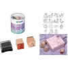 HEYDA Unicorn Motif Stamp Set, 15 Clear Stamps in Round Tin 204888439