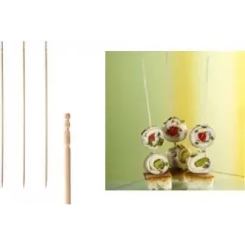 PAPSTAR finger food pálcikák 90 mm bambusz 500 db (81097)