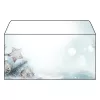 SIGEL Snow Star DL design papír 110 x 220 mm 80 g/m² kék/fehér DU312