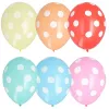 PAPSTAR Dots színes latex lufi, 29 cm, 100 darab 84525