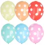 PAPSTAR Dots színes latex lufi, 29 cm, 100 darab 84525