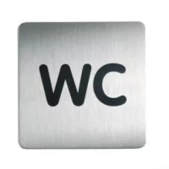DURABLE PICTO WC piktogramtábla 150x150 mm öntapadós akril 495723