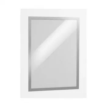 DURABLE DURAFRAME A3 öntapadós információs keret, ezüst, 2 darabos csomag 487323