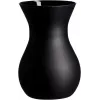Ritzenhoff & Breker ANNALENA matt fekete üveg virágváza, kúpos, 180 mm 816693