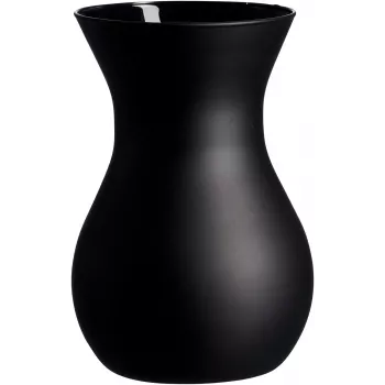 Ritzenhoff & Breker ANNALENA matt fekete üveg virágváza, kúpos, 180 mm 816693