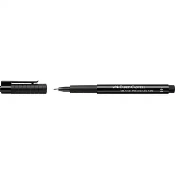 Faber-Castell PITT Artist Pen Fude, fekete pigmentált tus, 1 toll 167895