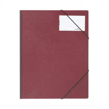 DURABLE Premium sarokmappa A4 piros rugalmas sarokgumikkal 2320-03
