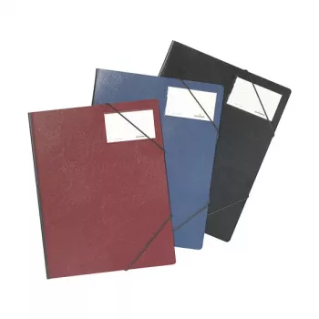 DURABLE Premium sarokmappa A4 piros rugalmas sarokgumikkal 2320-03