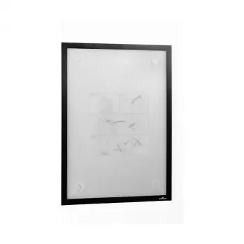 DURABLE DURAFRAME WALLPAPER A3 információs keret, fekete, öntapadós, mágneses zárás 484401