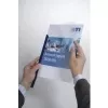 DURABLE A4 szorító-kötőcsíkok, 100 lap kapacitás, átlátszó PP, 50 darabos csomag 293919
