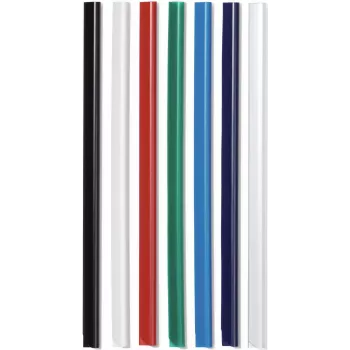 DURABLE DURACLIP A4 szorítólécek 6 mm átlátszó (50 darabos csomag) 293119