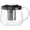 Ritzenhoff & Breker Yucca teáskanna 1,5 L fekete/átlátszó 156713