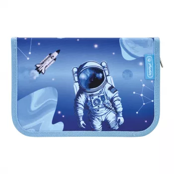 herlitz Cosmic Explorer tolltartó, 31 részes, poliészter, 205 x 140 x 38 mm, 2 fedél, űr design 400197095