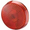 FISCHER LED-es biztonsági villogó kerékpárlámpa csipeszes rögzítéssel ruhához, táskákhoz és hátizsákokhoz, fekete (85467)