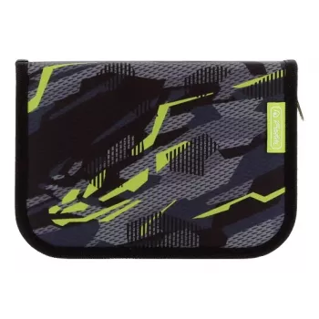 Herlitz Wild Panther töltött tolltartó, 31 részes, poliészter, 205 x 140 x 38 mm, 2 fedél 400205912